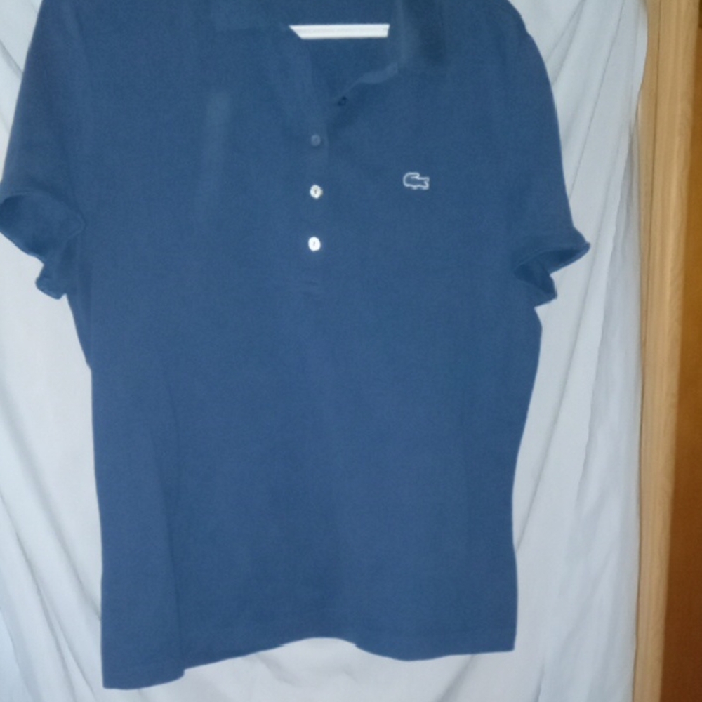 Lacoste Men's Navy Polo Shirt